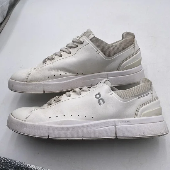 On Cloud The Roger Advantage Men's Size 10.5 White Shoes - Picture 7 of 14